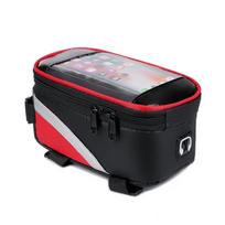 Bicycle Phone Bag Waterproof Reflective MTB Mountain Bike Phone Bags Rainproof Front Touch Screen Cycling Front Top Tube Bag