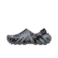 Crocs Echo Duck Camo Medžiaginis klumpis Anglies Juoda Unisex 211981-082 43-44 gray