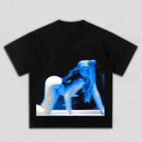 Andrew Tate  I Think You Know What This Is  Meme Vintage Oversized Black T-Shirt | Streetwear Fan Unisex Tee XXXL juoda