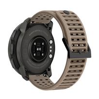 22 mm silikoninė apyrankė Suunto 5 9 Peak Pro/RACE S/Run/Ocean 1 laikrodžiams:1 Oficialus laikrodžio dirželis Suunto Vertical 2 Juosta Apyrankė 22mm ruda