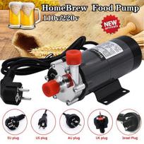 Alaus namų alaus virimo siurblys, nerūdijančio plieno magnetinis siurblys Homebrew maisto klasės aukštai temperatūrai atsparus elektrinis pavaros siurblys AU Plug-220V 15RM