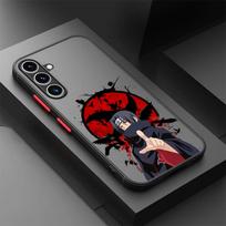 Matinis telefono dėklas, skirtas Samsung Galaxy A52 A56 A24 A73 A22 A53 A21s A34 A25 A26 A54 A35 A36 Narutos Uchiha Itachi Galaxy A55 5G