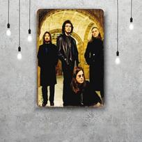 Ozzy osbourne Dekoro Plakatas Vintažinis Skardos Ženklas Metalo Ženklas Dekoratyvinė Plokštelė Pub Barui Vyriškam Urve Klubui Sienos Dekoras 20x30cm（7.8x11.8inch）