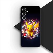 Dėklas Motorola Moto G86 G57 E14 E15 G14 G34 G67 G84 G24 A54 G15 Power E22 Korpusas Telefono dėklas Gengar P-Pokemons GO P-Pikachus Motorola Moto G54 black