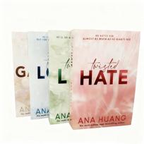 Suktinė serija, aut. Ana Huang: Visos 4 knygos – Meilė, melas, žaidimai ir neapykanta šioje kaitrioje romantinėje kolekcijoje Series of 4 volumes
