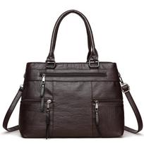 Women's Top-Handle Bags Handbag And Purse Ladies Solid Color Shoulder Crossbody Bag Ladies Travel Commuter Bags gray