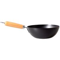 20cm Mažas Wok Japoniško Stiliaus Wok Be Cheminių Medžiagų Vidus A-20cm black