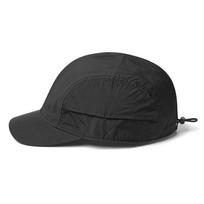 Kepurė, naujausio vasaros stiliaus, pralaidi orui ir greitai džiūstanti beisbolo kepurė, lengva, minkšto viršaus kepurė su snapeliu moterims ir vyrams, su trumpu krašteliu Adjustable black
