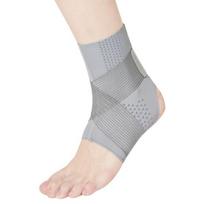 Ankle Support Brace Men Women Ankle Compression Sleeve Foot Brace with Adjustable Wrap for Sprained Achilles Tendonitis Plantar Fasciitis M