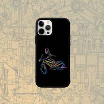 Kalnų dviračio dviračio MTB telefono dėklas IPhone 16e,16,15,Pro,Max,14,Plus,13,12,11 Magesafe magnetinio belaidžio įkrovimo dangtelis iPhone16 gray