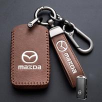 AAGC1 Odinis automobilio rakto dangtelis Dėklas Raktų pakabuko Žiedas Apsauginis Korpusas Mazda 3 Alexa CX30 CX-4 CX5 CX-5 CX8 CX-8 CX-30 CX9 CX-9 Priedas black