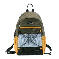 Color Contrast Backpack Outdoor Sports Drawstring Backpack Student Schoolbag