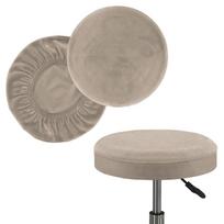 Plaunamas Storo Pluošto Kėdės Užvalkalas Pritaikytas Elastingas Apvalaus Pakoletos Užvalkalas Nuimamas Lengvai Valomas Universalus Pakoletos Užvalkalas Baro Aplinkai S 30-36cm