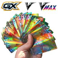 100 vnt. Pokemon kortelių Blizgančios VSTAR GX EX VMAX MEGA TAG TEAM Energija Treneris Charizard Pikachu Kolekcija Kovos kortelė S08 30PCS - VMAX