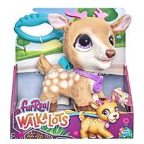 FurReal Walkalots Big Wags Interaktyvus elektroninis pliušinis žaislas augintinis Linksmi augintinio garsai ir šokinėjanti eisena Imitacija Augintinių žaislai Vaikų žaislai beige