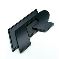 3D R raidės metalinė automobilio lipdukas Golfui - Sportinio stiliaus Rline Sticker