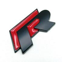 3D R raidės metalinė automobilio lipdukas Golfui - Sportinio stiliaus Rline Sticker