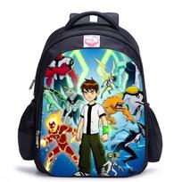 Ben10 Paauglių Hakeris Klasikinė Juoda Mokyklinė Kuprinė Berniukams Sumažina Krūvį Kuprinė su Paminkštinimu Pradinių Klasių Mokiniams Kasdienė Mokyklinė Kuprinė black-small blue