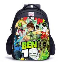 Ben10 Paauglių Hakeris Klasikinė Juoda Mokyklinė Kuprinė Berniukams Sumažina Krūvį Kuprinė su Paminkštinimu Pradinių Klasių Mokiniams Kasdienė Mokyklinė Kuprinė black-medium