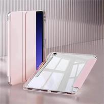 For Samsung Tab S7 S8 S9 S9FE S10FE 10.9 S11 11“ S10 Plus 12.4 Case Smart Cover For Tab A11 Plus A11 A9 8.7 Plus 11 A8 S6 Lite Tab A11 8.7 inch rožinė