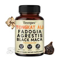 Black Maca 4‑in‑1 Capsules, Equivalent 15150mg Herbal Blend, 120 Capsules 60 Servings Dietary Supplement 120 Capsules