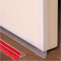 T-Shaped Clear Silicone Seal Strip For Door & Windows Gaps,Weather Stripping Door Seal Strip Draft Stopper For Side Of Door 9.8ft(3m) beige