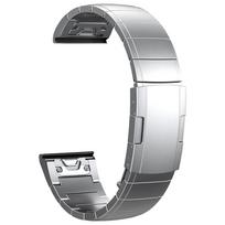 22/26mm titano apyrankė Garmin Fenix 8 47/51mm 7 7X Pro 6 6X QuickFit apyrankėms Enduro 3 Quatix 8 Approach S70 Apyrankės dirželis QuickFit 26mm gray