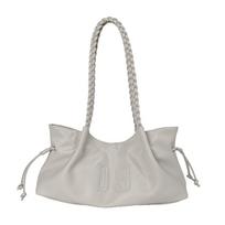 Simple Lady Casual Shoulder Bag with Large Capacity Underarm Tote Bag