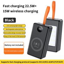 12*21700 Baterijų Laikiklis 10W 22.5W Greitas Įkrovimas 15W Belaidis Įkrovimas Pasidaryk pats Maitinimo Dėklas Dvigubas USB C Tipo Įkrovimo Dėžutė Su LED Šviesa A5