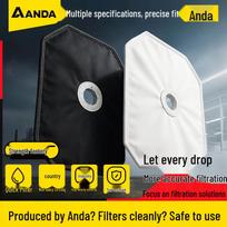 Octagonal Bag Filter Press: Industrial Sludge Filtration, Acid & Alkali Resistant, Polypropylene/Polyester Filter Cloth. Polyester Embedded Type 600
