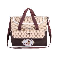 Baby Diaper Bag Waterproof Large Changing Mat Multi-pocket Crossbody Handbag for New Parents Baby Playdates A50