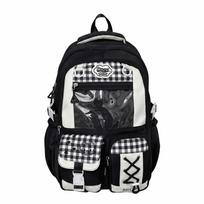 Large Capacity Multi-Compartment School Backpack Lightweight School Bag Fashionable Rucksack  Daily