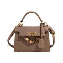 Texture Handheld Tote Bag For Summer Chic Womens Fashion Purse gray