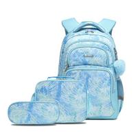 Rolling Rucksacks for Primary School Children Trolley School Daily Pack Wheeled Carrier Back To School Backpacks with Wheels white