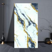 Atsparus vandeniui marmuro plytelių lipdukas svetainės ir televizoriaus sienos renovacijai 30-60CM