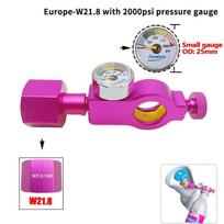 CO2 Refill Adapter Fill Station Leakproof Quick Connect Accessory for Pink Cylinder Canister Tank Daily Home Use A3