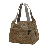 Portable Shower Cosmetic Bag Multifunctional Travel Wash Bag Zipper Mesh Beach Bag  Gym
