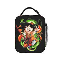 Son Goku DBZ Thermal Lunch Bags Lightweight Vegeta DBZ Lunch Container Cooler Carrier Lunch Box Tote College  Journey Girls Boys One Size