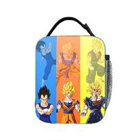 Son Goku DBZ Thermal Lunch Bags Lightweight Vegeta DBZ Lunch Container Cooler Carrier Lunch Box Tote College  Journey Girls Boys One Size