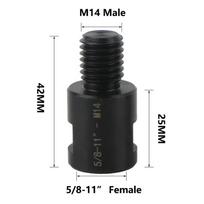 5/8-11 Thread Angle Grinder Adapter Multi-purpose Thread Conversion Adapter  Professional Workshop 5-8-11- M 14