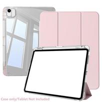 Dėklas iPad Air 13 colių dėklas M4/M3/M2(//) Skaidrus galinis dangtelis su pieštukų laikikliu, automatinis miego ir žadinimo režimas iPad Air 13 M4