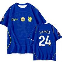 2023/24 Premier League Chelsea marškinėliai - Palmer, Enzo, James Namų/Išvykos Gerbėjų Versija S black