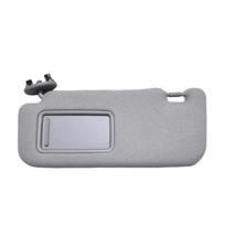 Skirta Toyota Auris Corolla Automobilio Salono Saulės Skydelis Su Veidrodėliu Pilkas Smėlio Spalvos Saulės Gaubtas Kairė Dešinė Vairuotojo Keleivio Pusė 2007-2013 Grey Left