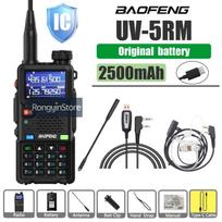 BAOFENG UV-5RM Dvipusės radijo stotelės Daugiajuostės Ilgo nuotolio Walkie Talkie C tipo įkrovimas IC ID 25962-5RM LCD ekranas 2500/3800/6800 mAh