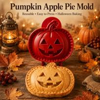 Maistinis mini kišeninis tešlos presas 8 formos pyragų pjaustytuvas moliūgų konditerijos kepimo reikmenys Kalėdos Pumpkin red