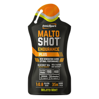 EthicSport Malto Shot Endurance Plus 50 ml (mojito-mėtų skonio)
