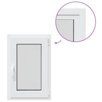 vidaXL Bendras lango vidinis atspalvis baltas RISOR 60 x 70 cm