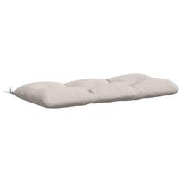 vidaXL Suoliuko pagalvė VIANEN 100% poliesteris Balta 120 x 50 x 12 cm