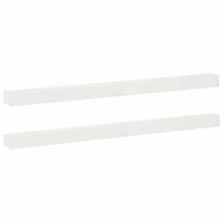 vidaXL Sodo apvadų dengiamasis profilis 2 vnt. 100 x 5 x 5 cm Plienas