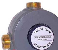 Cma Armatur As CMA Eurotherm termostatas 1 - Maišymo vožtuvas - dangtelis: 8-120 l/min. - su atbuliniais vožtuvais
